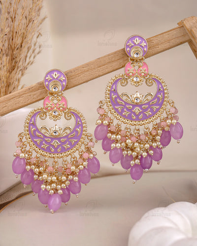 Vidushi Kundan Danglers-M