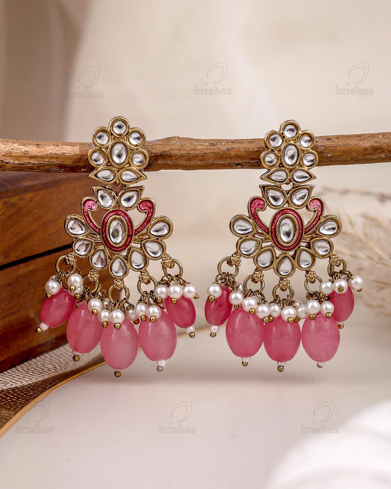 Bhargavi Kundan Danglers-M