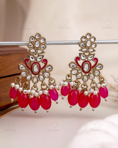 Bhargavi Kundan Danglers-M