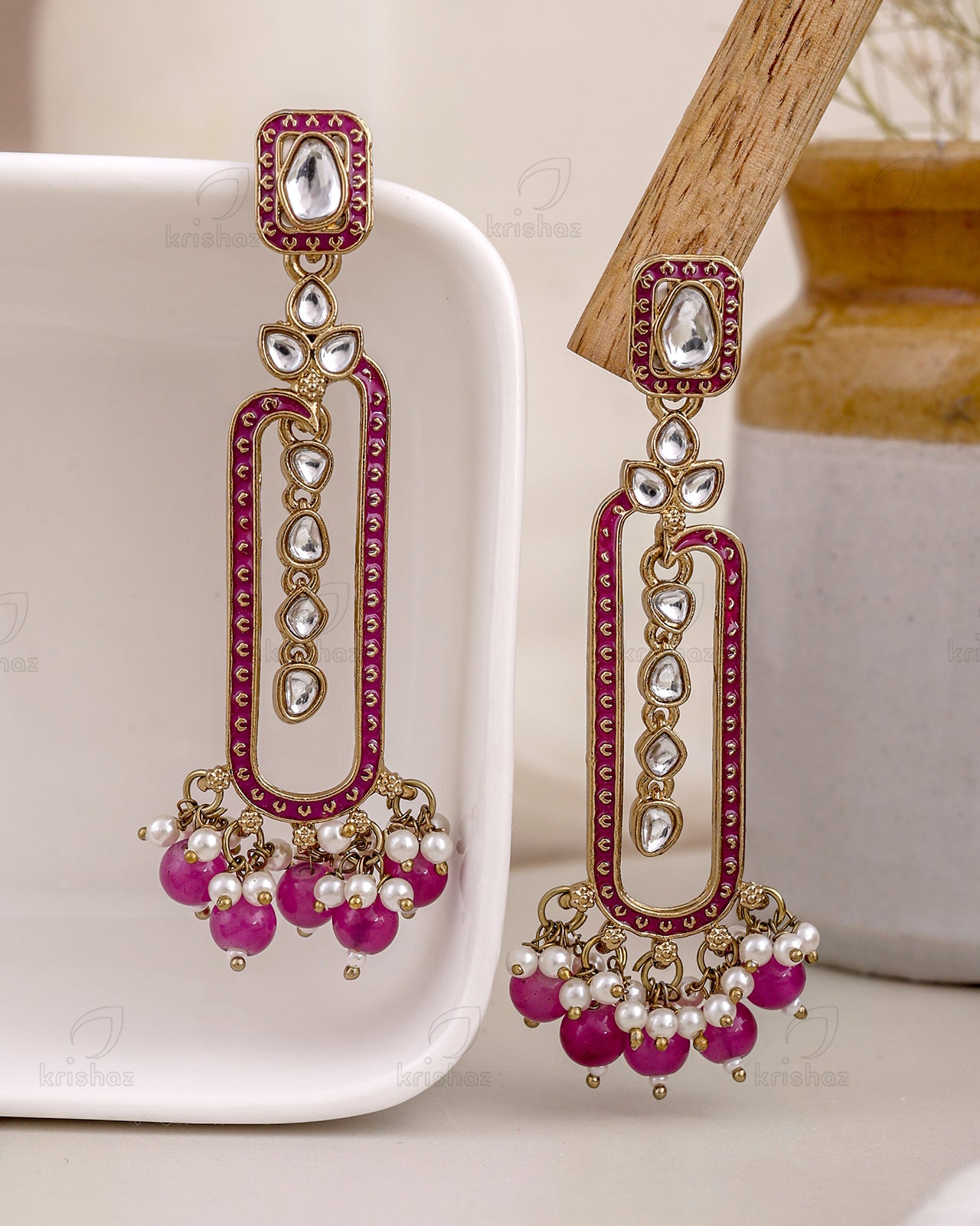 Bhavna Kundan Danglers-M