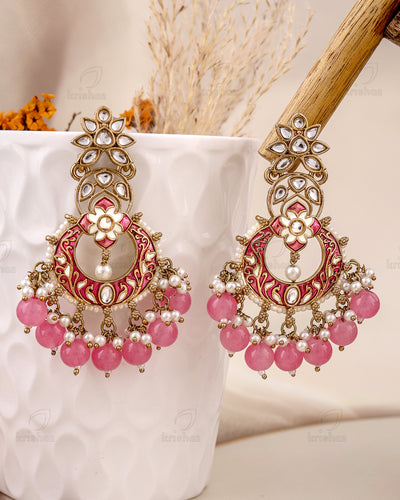 Rudrakshi Kundan Danglers-M