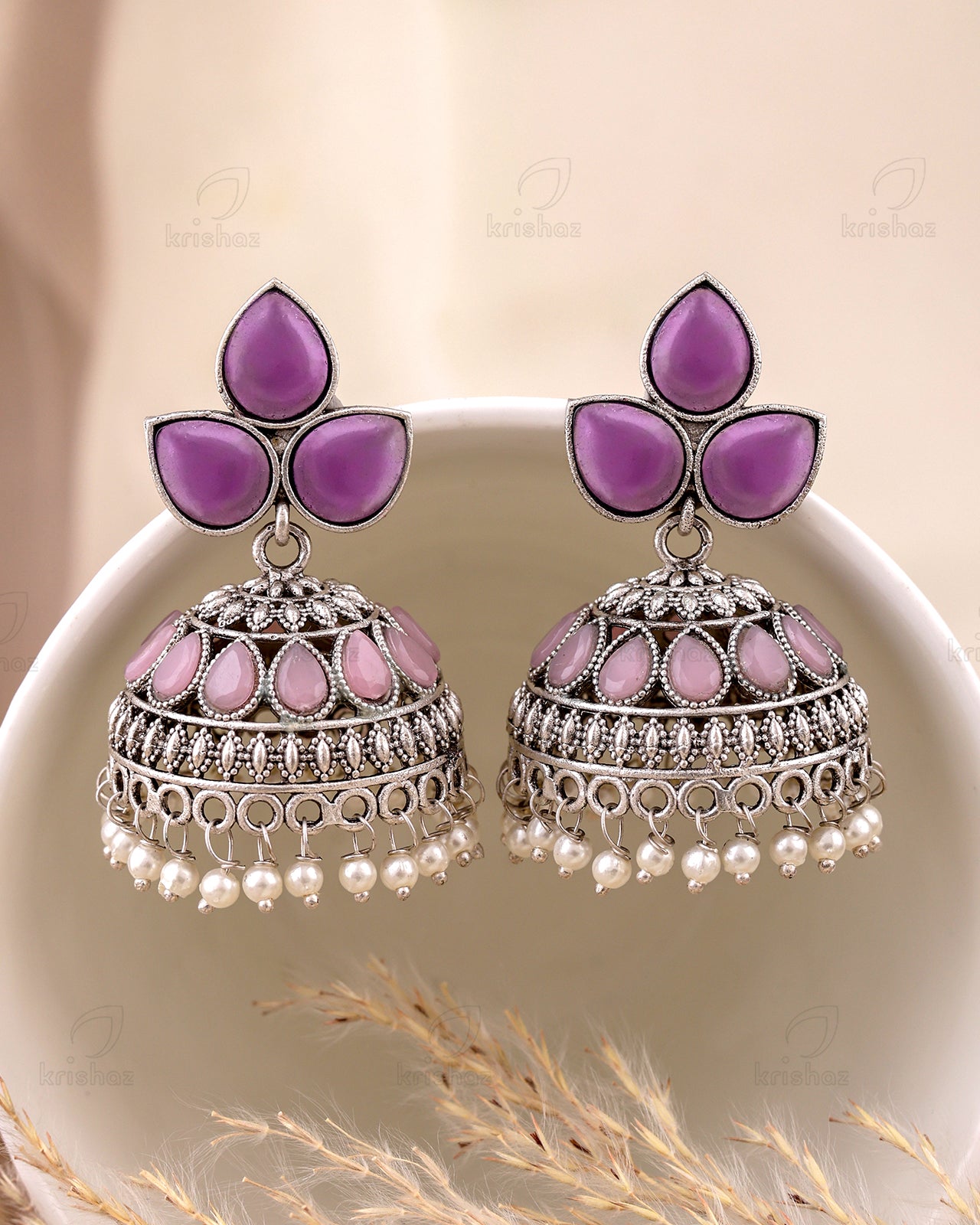 Annabelle Jhumki Earrings - wxo