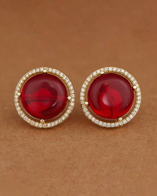 Aura Premium Stud Earrings