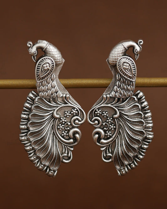 Mayur stud earrings