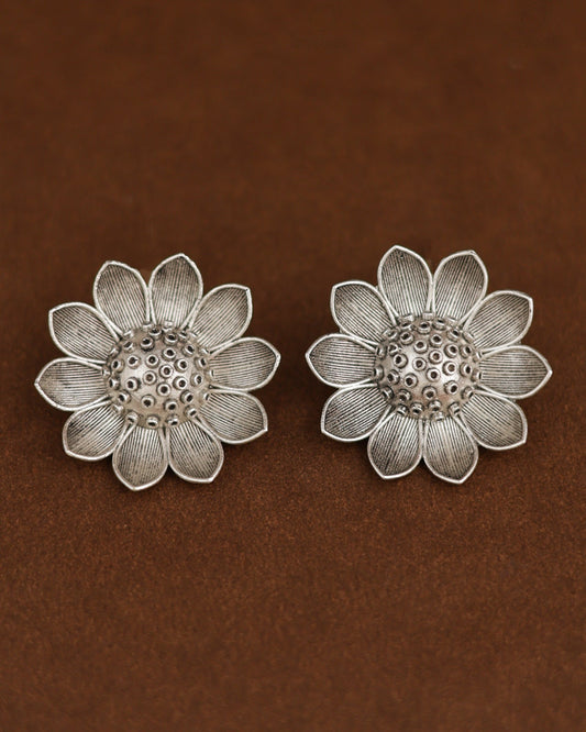 Gul Flower Studs Earrings