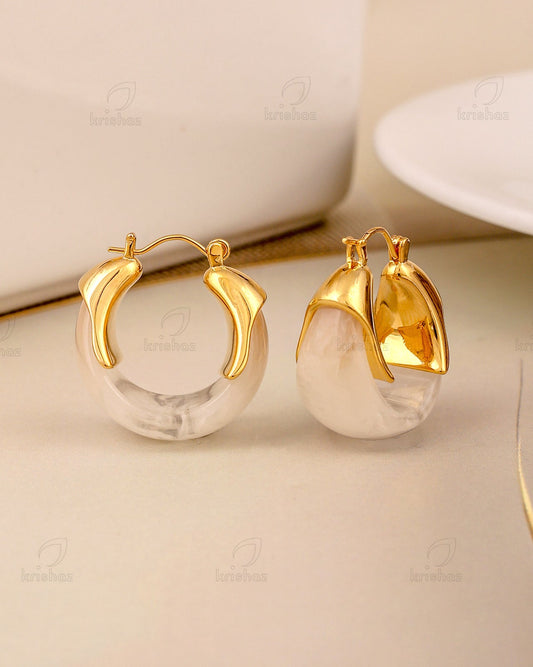 Prudence Fashionable Hoop Earrings