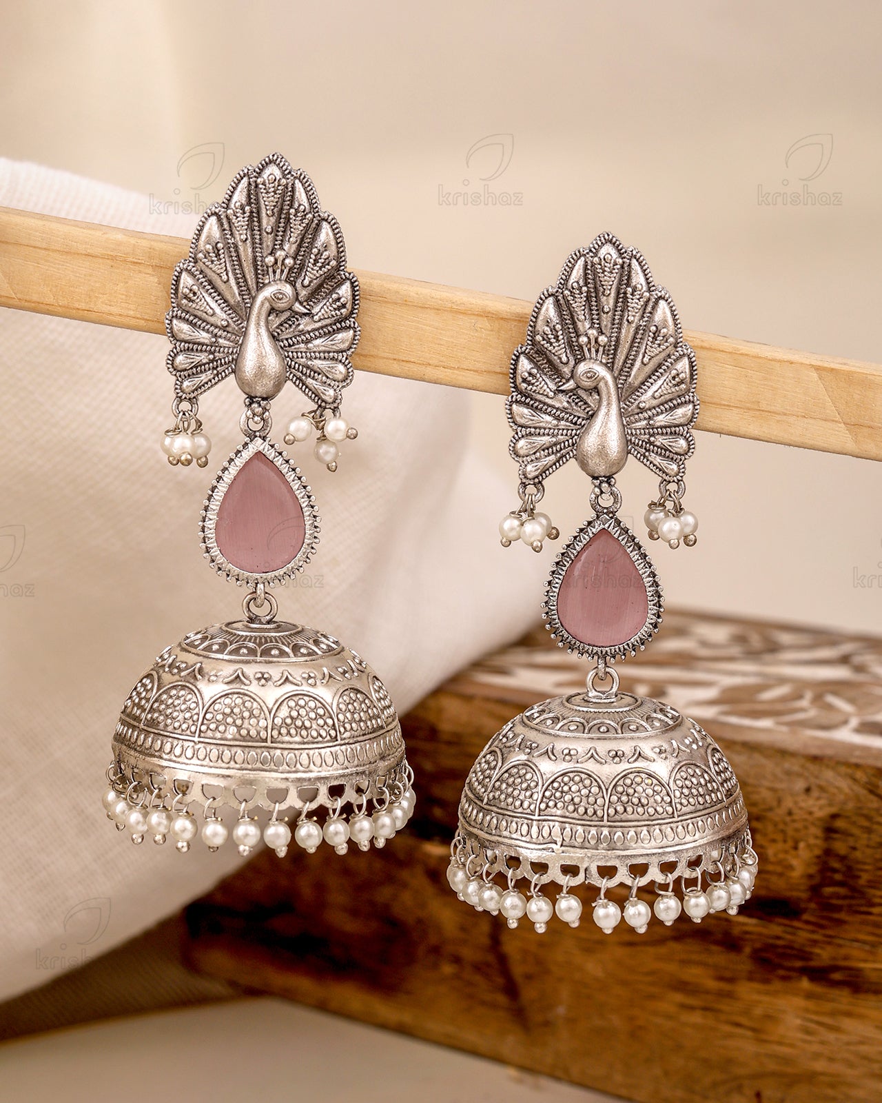 Mayuri Jhumki Earrings