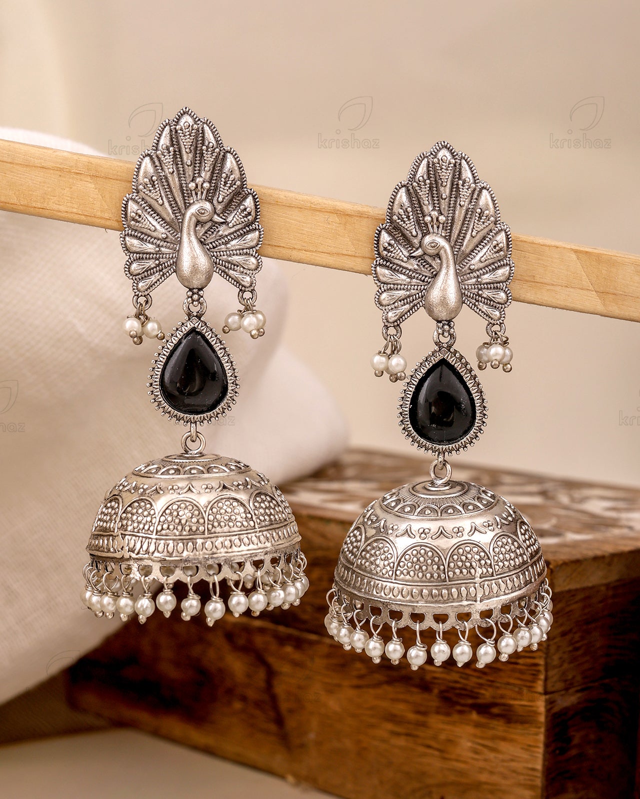 Mayuri Jhumki Earrings