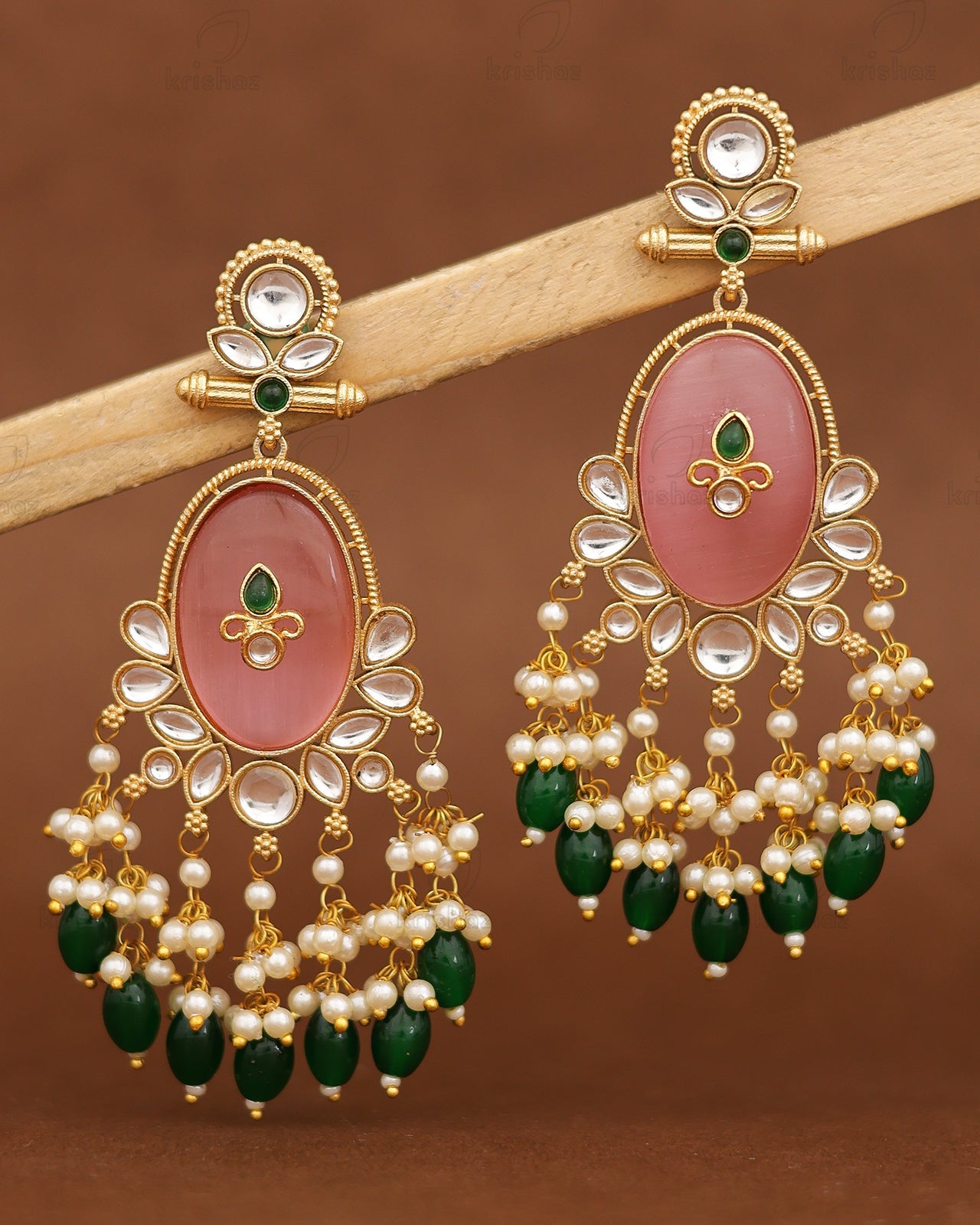 Anokhi Premium Gold Danglers