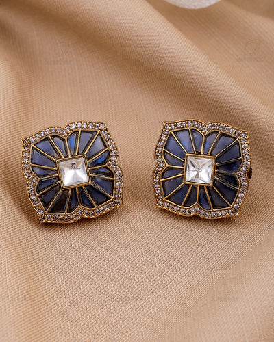 Tabish 22k Gold Plated Studs