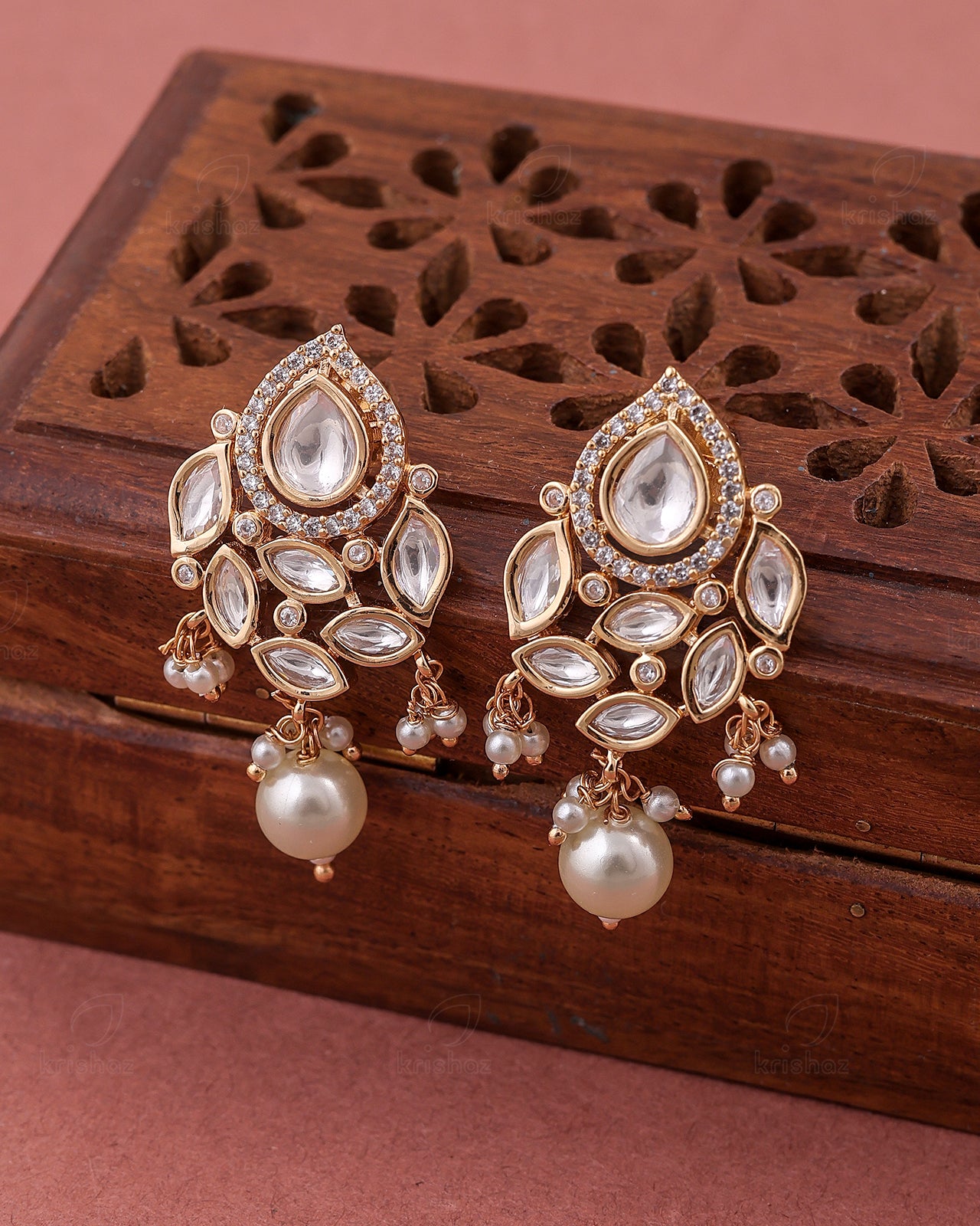 Sita 22k Gold Plated Danglers