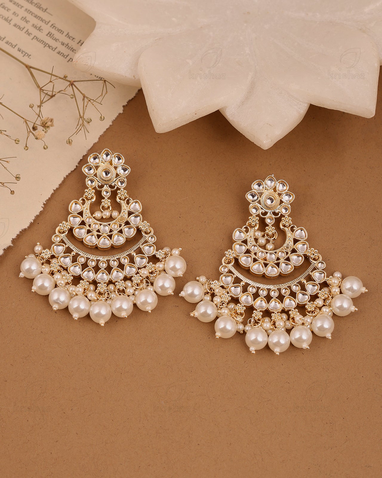 Nisha Kundan Danglers-M