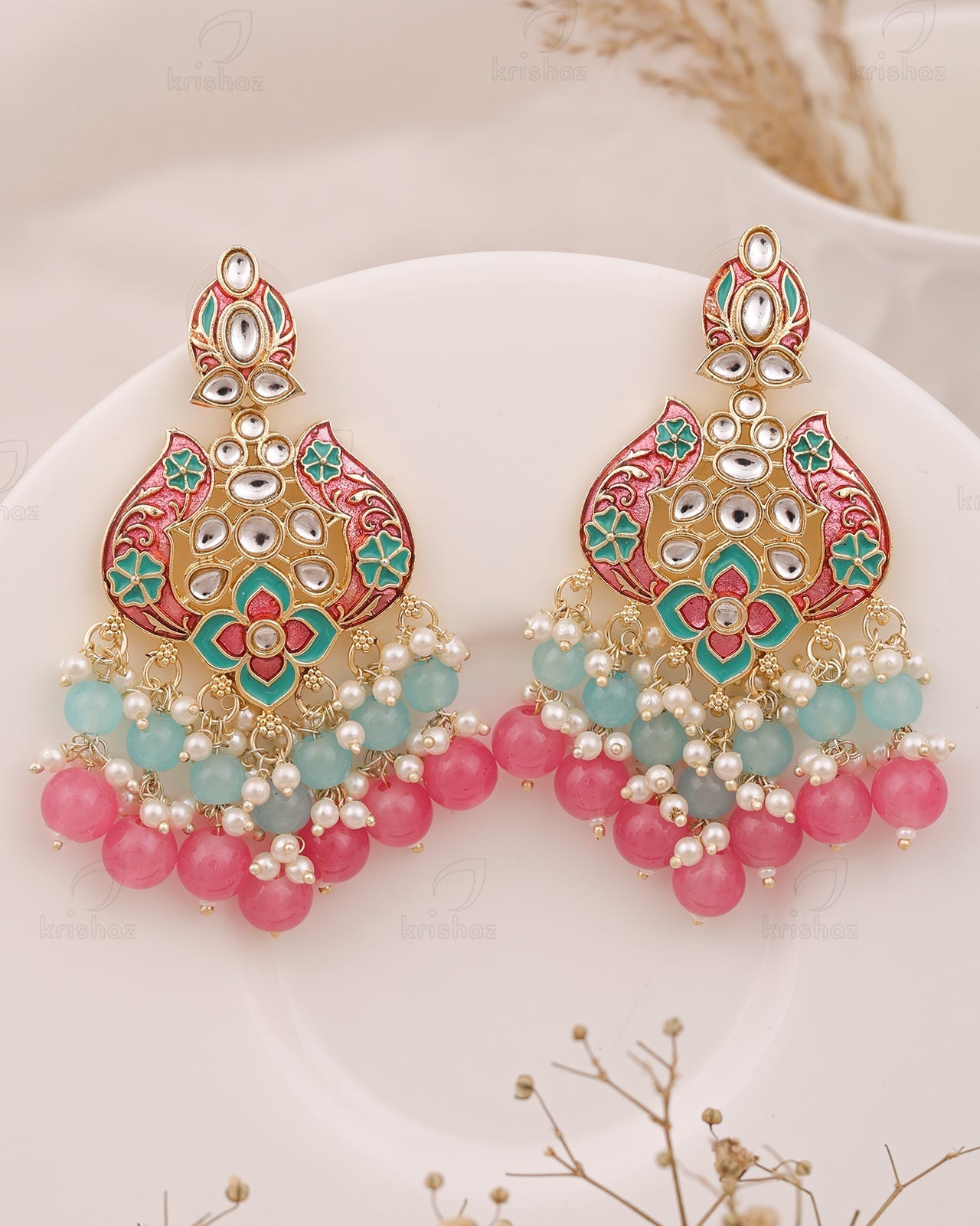 Sreena Kundan Danglers-M