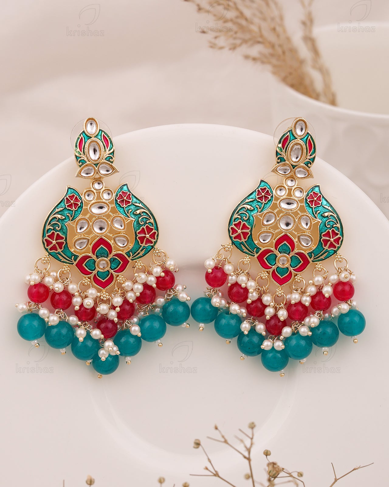 Sreena Kundan Danglers-M