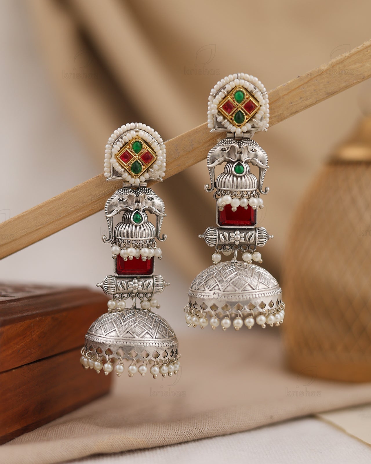 Prajakta Jhumki Earrings