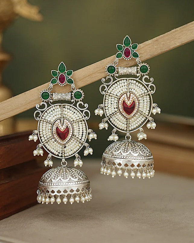 Jayshree Big Jhumka Earrings