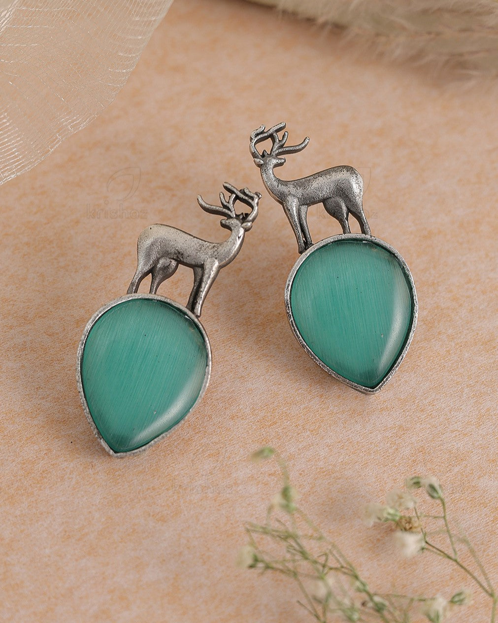 🎁 Deer Drop Stud Earrings - wxo (88% off)