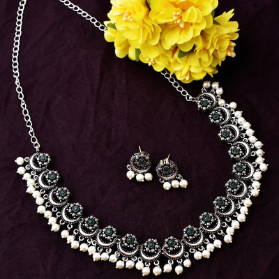 Inaya Floral Necklace Set