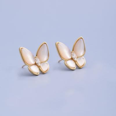 Titli Fashionable Small American Diamond Stud Earrings