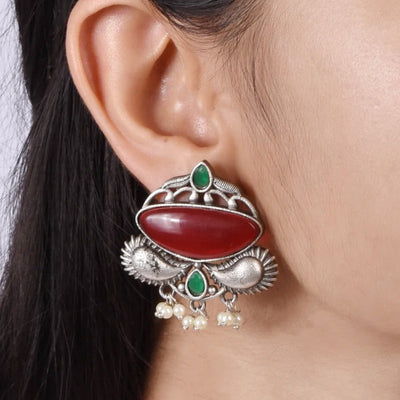Varsha Stud Earrings - xioiox