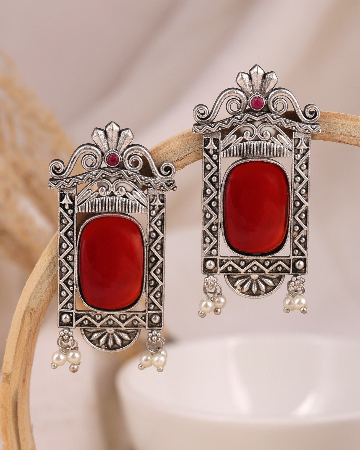 Darpan Stud Earrings