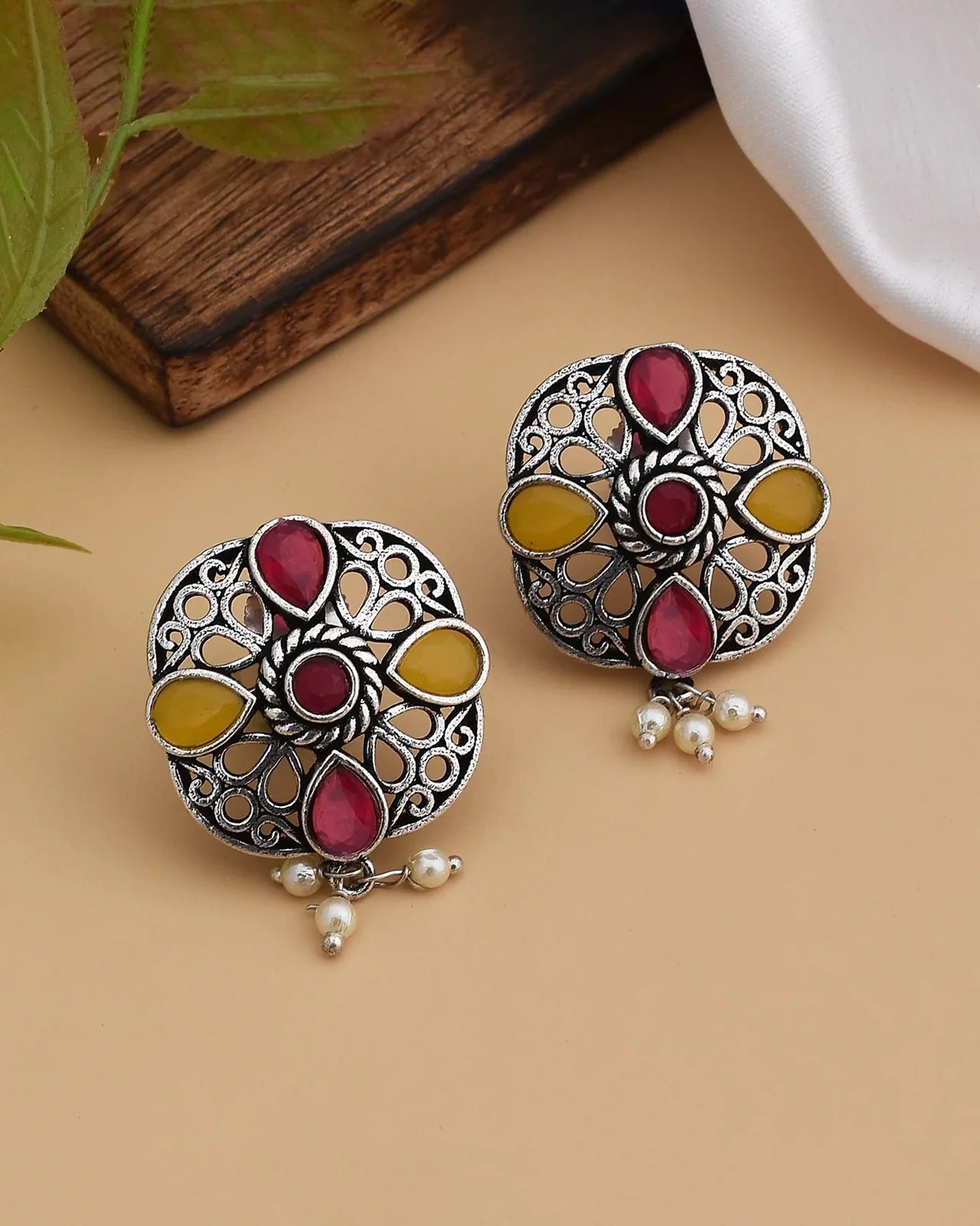 Tarun Combo Earring Set - wxo