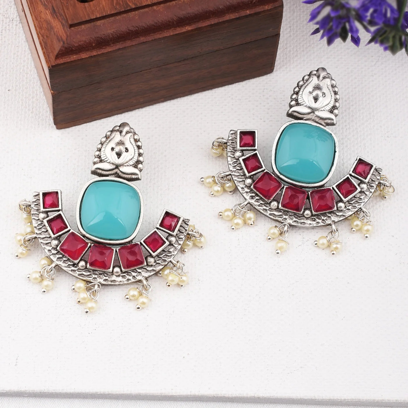 Yoddha Combo Earring Set