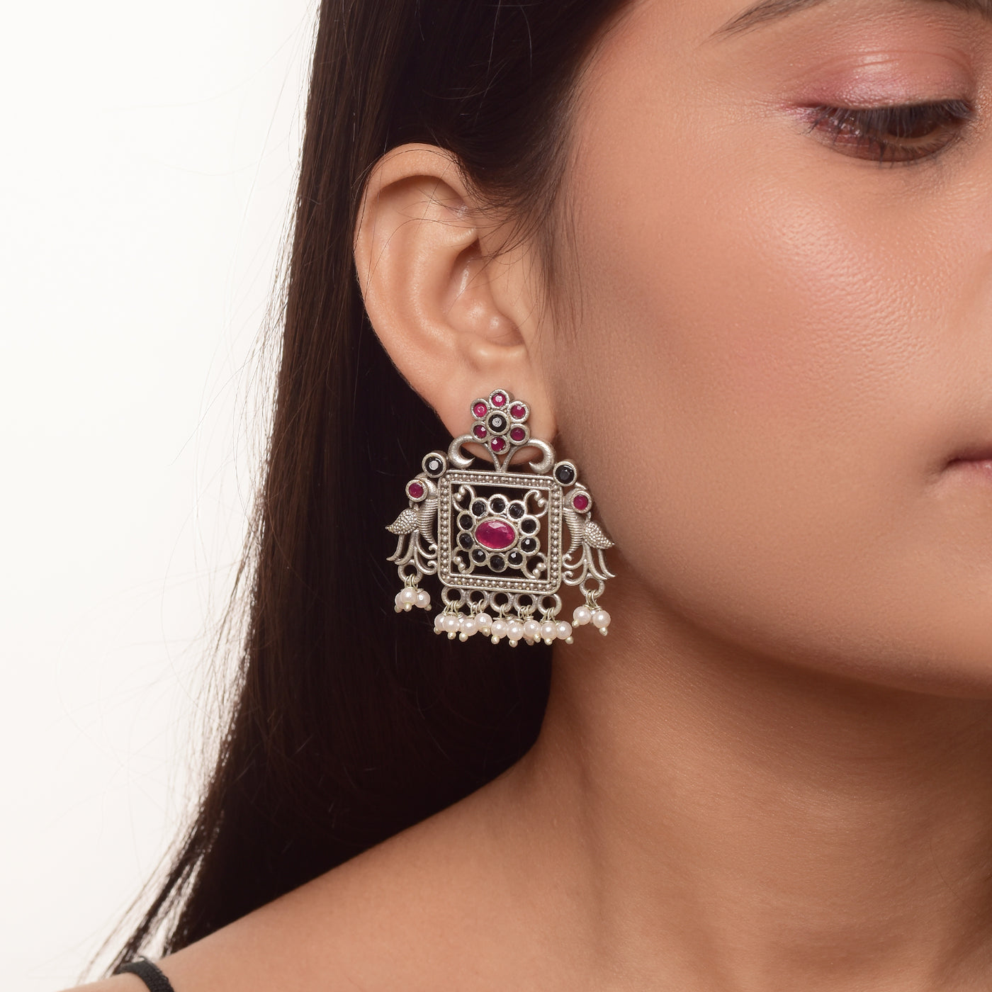 Hemali Ethnic Stud Earrings