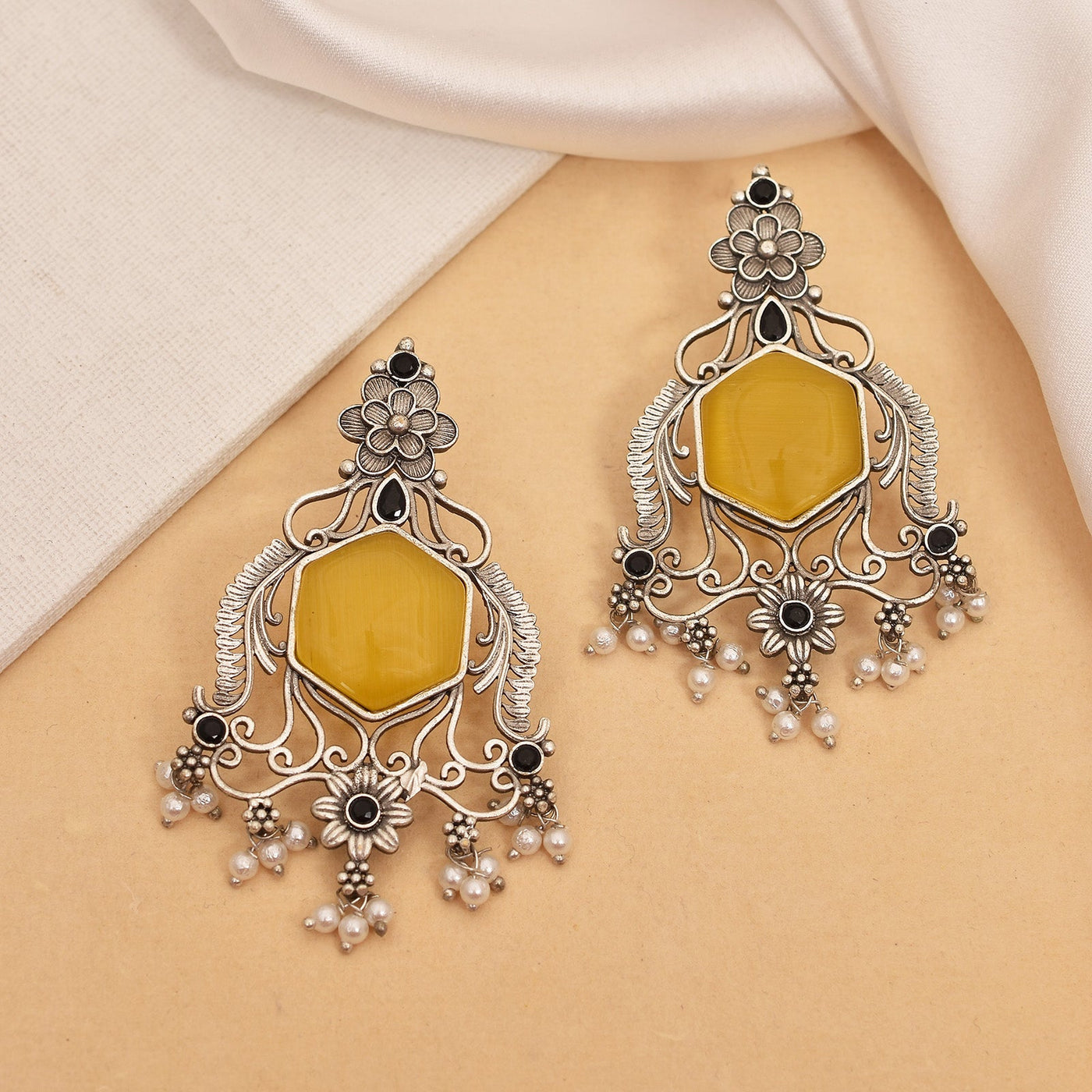 Chaitali Combo Earring Set - wxo