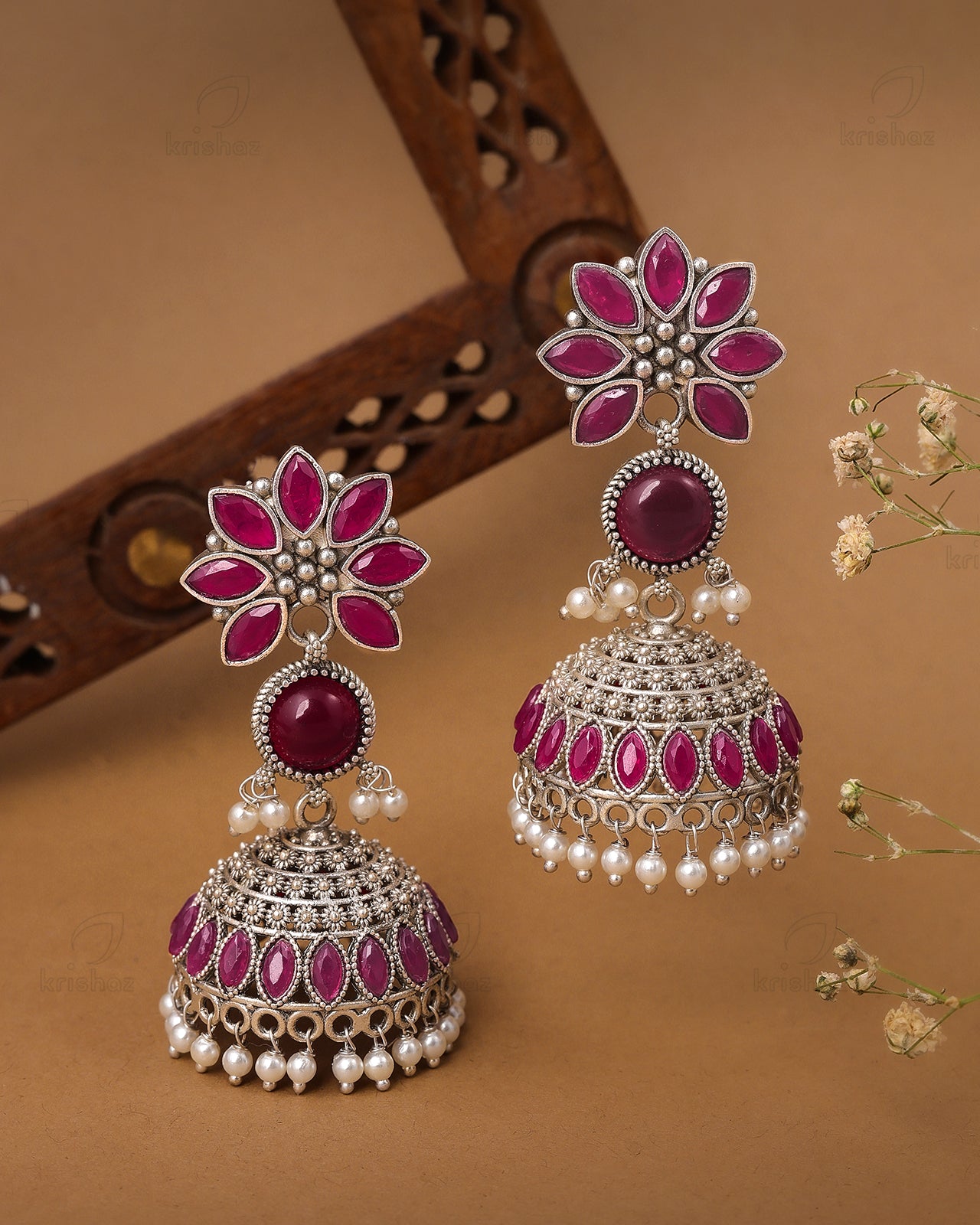 Reshma Jhumki Earrings
