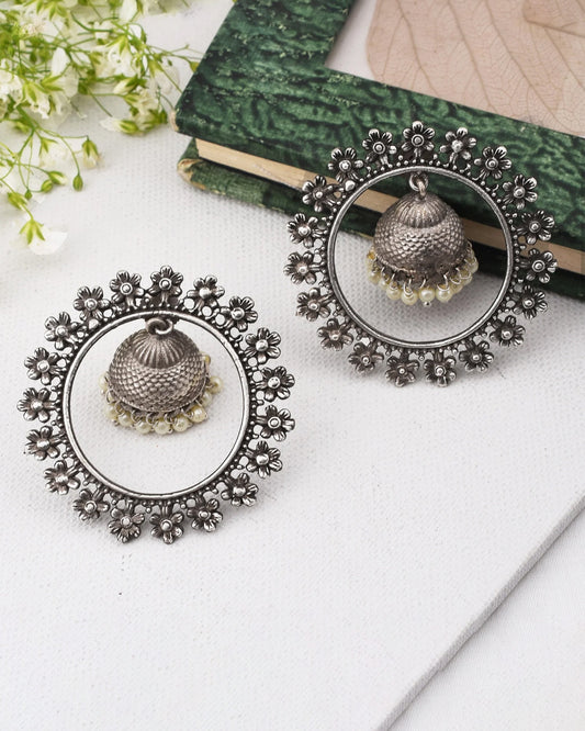 Oliver Hoop Jhumka Earrings