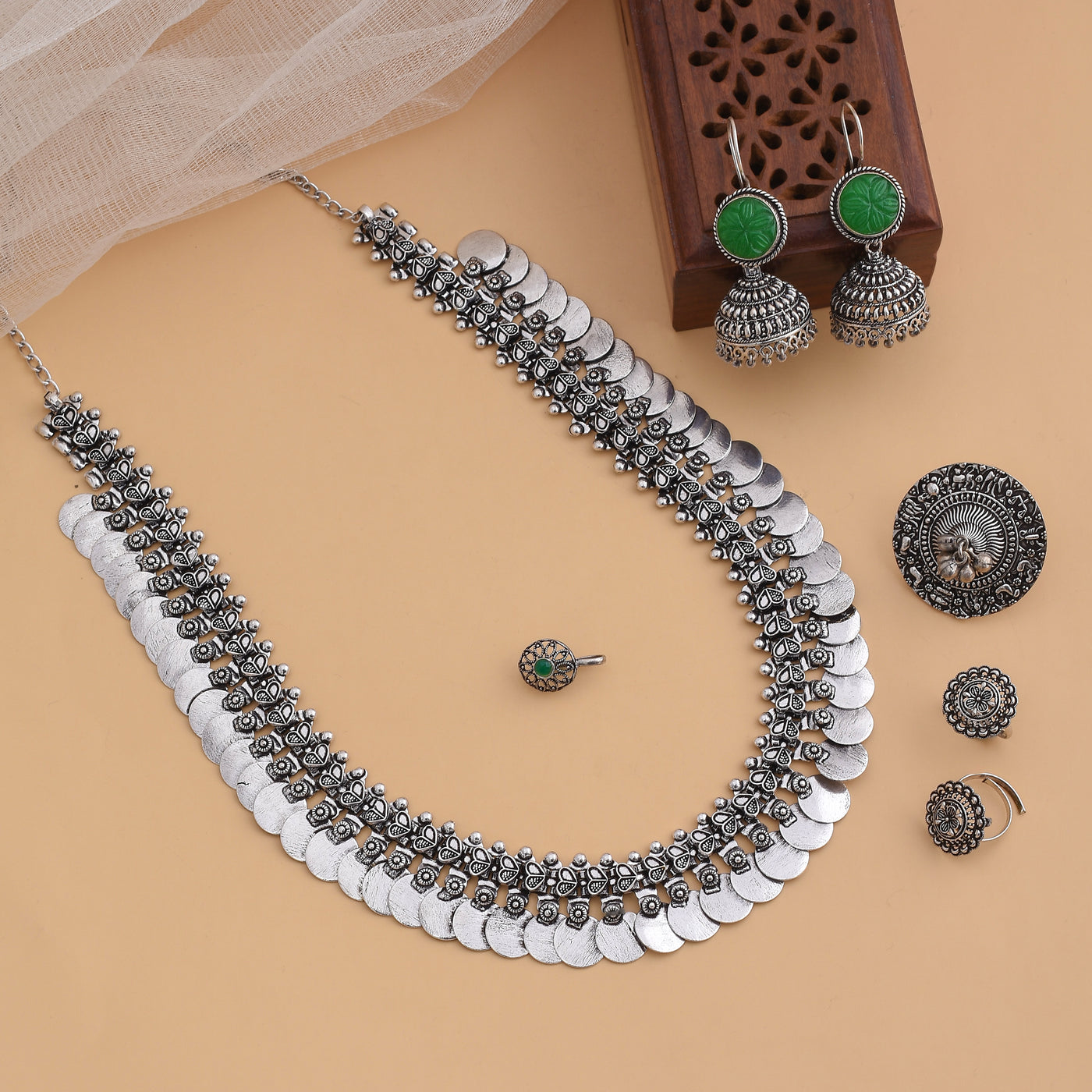 Sudha Kolhapuri Necklace Set