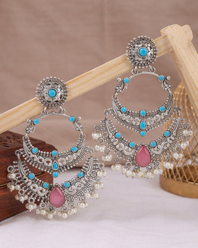 Mugdha Chandbali Earrings