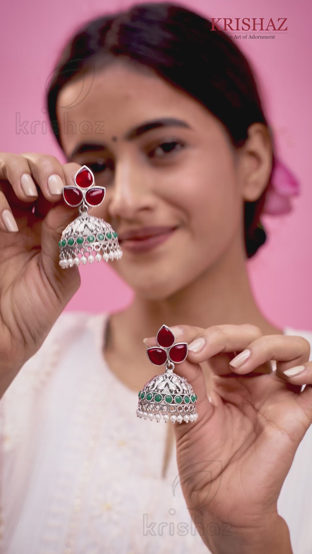 Mayuksh Jhumki Earrings - wxo