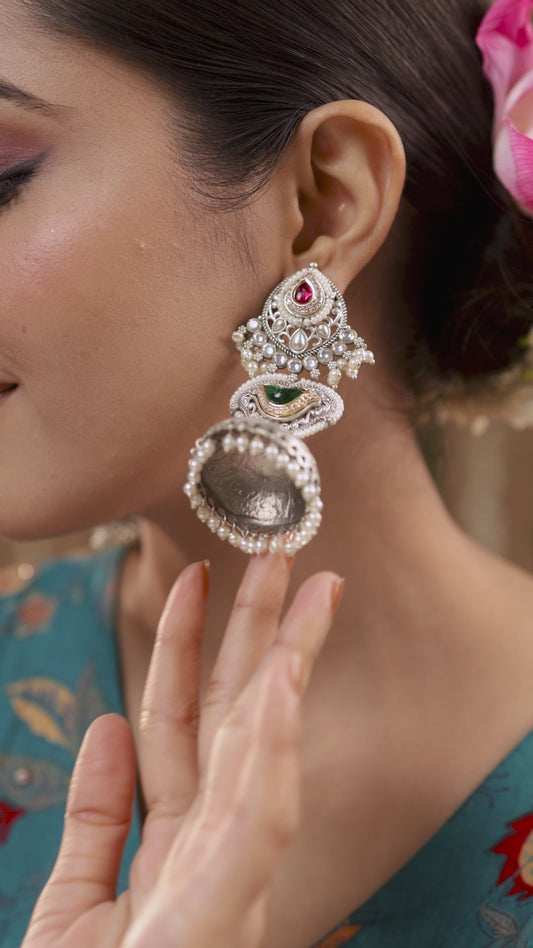 Mridula Premium Jhumki Earrings