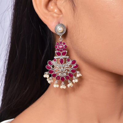 Aadhira Dangler Earring - Krishaz