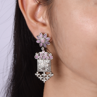 Jasmine Flower Designed Dangler Earring.