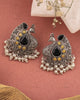 Shyla Peacock Stud Earrings - wxo