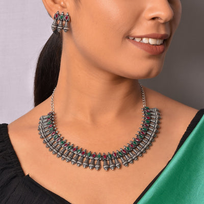 Eeshani Beautiful Necklace with Matching Earrings