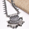 Designer Oxidized Silver Pendant Neckpiece