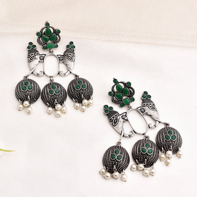 Angad Elephant Designed Drop Dangler Earring.