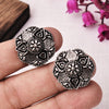 A Pair of Oxidized Silver Adjustable Ethnic Toe Rings - Krishaz