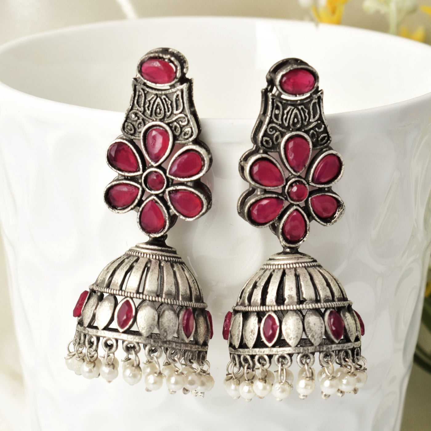 Reepal Jhumka Earrings