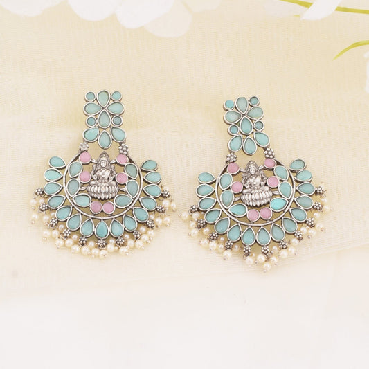 Maa Laxmi Dangler Earring Set