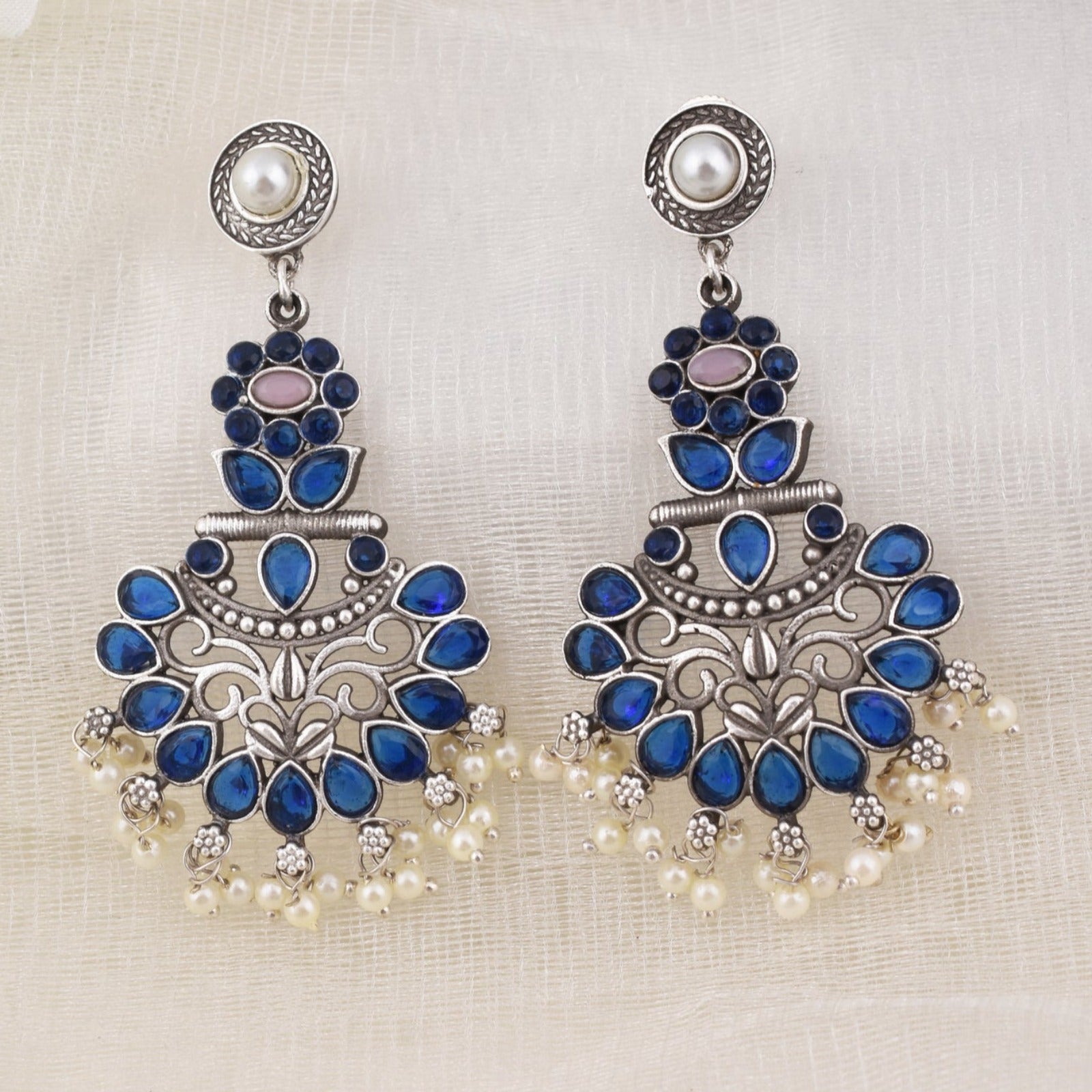 Aadhira Dangler Earring - Krishaz