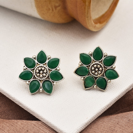 Sreeya Floral Stud Earrings