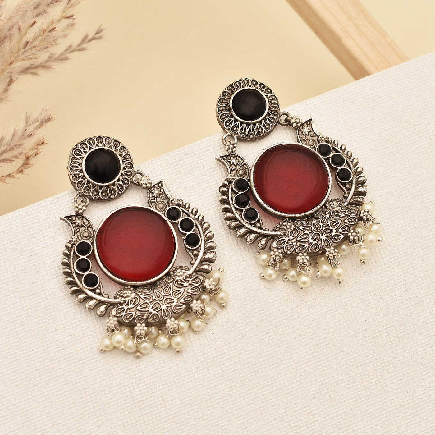 Kiyana Ethnic Dangler Earrings